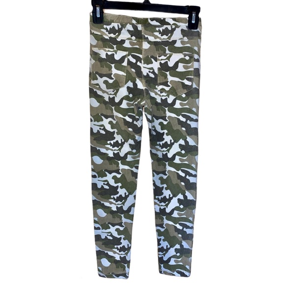 ZARA Camoflauge Jegging Skinny Jeans Size 23 - Picture 2 of 11